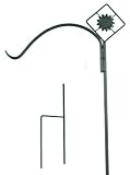 River Cottage Gardens SH628-72S 72-Inch Bronze Single Shepherds Hook