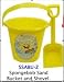 Spongebob Squarepants Summer Sand Bucket & Shovel