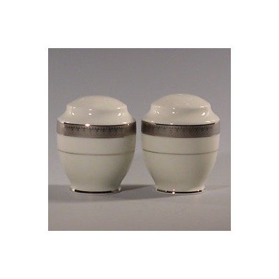 Mikasa Palatial Platinum Salt Pepper Set