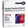 Novartis Nicotine Transdermal System Stop Smoking Aid Patch, Step 1, 21 mg - 14 Ea