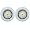 Clarisonic Delicate Brush Head Replacement 2 Pack (White Box)