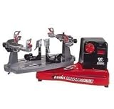 Gamma Progression ES II Tennis Stringing Machine, Red/Black