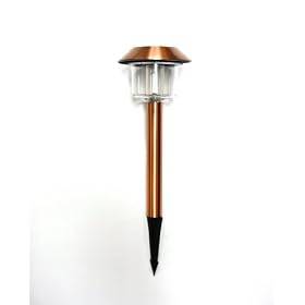 Buy 6 x Solar Lights Garden Lawn Outdoor- Copper Stainless Steel Finish by Harvest now!