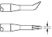 Pace Tip, For TD-100, Chisel Bent 30 Deg.
