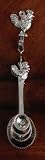 Rooster Metal Wall Mounted Decorative Measuring Spoons Set