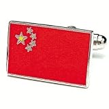 Chinese Flag Cufflinks