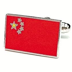 Chinese Flag Cufflinks