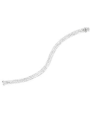 Diamond 18k White Gold Tennis Bracelet