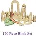 Traditional Block Set-170 Pieces - Hardwood