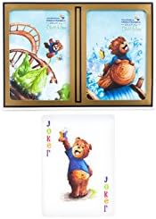 Gemaco 100% Plastic Playing Cards - Oliver & Hope (Set of 2)