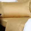Solid Gold 550 Thread Count King size Sheet Set 100 % Egyptian Cotton 4pc Bed Sheet set (Deep Pocket) By sheetsnthings