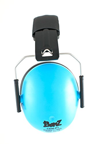 Baby Banz earBanZ Kids Hearing Protection, Blue, 2 -10 YEARS