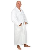 TowelSelections Turkish Terry Bathrobe - 100% Turkish Cotton, Shawl Collar Terry Cloth Robe for Women and Men, Made in Turkey