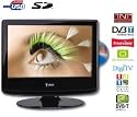 TOKAI LTL-1510 DVD/LCD TV Combo 15 inch (38 cm) 16/10, Standard resolution Freeview, SD card, USB, for DVD player function TV-DVD combo Television