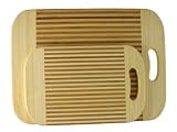  : Forum Bamboo Two-Tone Cutting Board Set 2-pc.