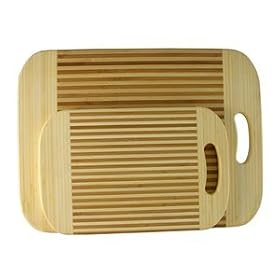 Forum Bamboo Two-Tone Cutting Board Set 2-pc. by Forum