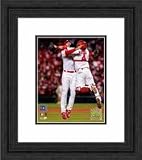 Framed Wainwright/Molina St. Louis Cardinals Photograph