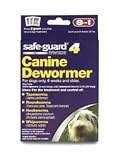 Eight in One Products J7162 Safeguard 4 Canine Dewormer for Medium Dogs 2 Gram treats 20lbs