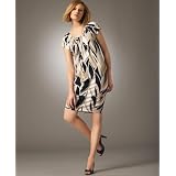 Anne Klein Petite Printed Cap-Sleeve Sheath Dress at Anne Klein