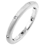 Image of Style Etoile CZ Sterling Silver Eternity Ring Jewelry