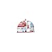 Rushbrookes London City And Red Tea Cosy, 6 Cup Teapot Size Rushbrookes London City And Red Tea Cosy, 6 Cup Teapot Size
