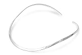 Sterling Silver Choker Necklace - High Polished