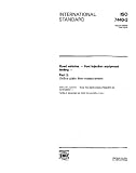 ISO 7440-2:1991, Road vehicles - Fuel injection equipment testing - Part 2: Orifice plate flow-measurement