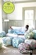 Amy Butler Gum Drop Pillows Ottoman Cushion Sewing Pattern