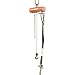 CM 2183 ShopAir Air Chain Hoist with Swivel Hook, 1000 lbs Capacity, 10' Lift Height, 11 fpm Lift Speed, 34 cfm, 90 psi
