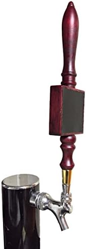 Chalkboard Beer Tap Kegerator Handle - Cherry Red - 11"