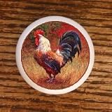 Buy : CHICKENS ROOSTERS HENS WIR #01 DRAWER PULLS KNOBS