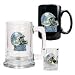 Detroit Lions NFL 2pc 15oz Glass Tankard Set- Primary Logo
