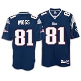 Randy Moss Navy Reebok NFL Premier New England