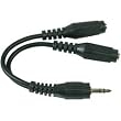 RCAAJ AH202N 3.5mm Plug "Y" Adapter 3 Feet
