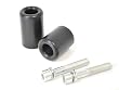 HONDA CB1000R 08 09 10 2008 2009 BLACK FRAME SLIDERS