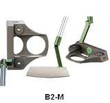 Heavy Putter Matte Series Mallet Putter with Free Tip Weight Kit