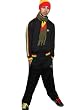 rasta4real RASTA Lion of Judah Tracksuit - BLACK