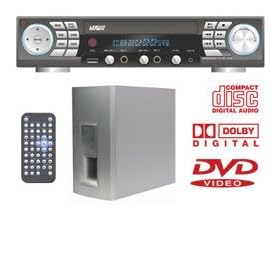 12 Volt Home Theater AM/FM/DVD Player with Karaoake designed for RV installation