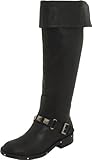 Kensie Girl Women's Gianno Boot,Black,7.5 M US