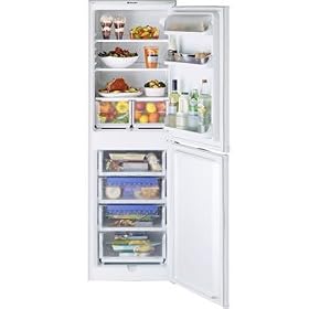 Hotpoint RFA52P  Iced Diamond fridge freezer white
