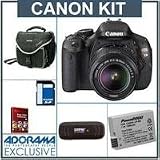 Canon EOS Rebel T3i DSLR Camera/ Lens Kit, with EF-S 18-55mm f/3.5-5.6 IS II Lens, 8GB SD Memory Card, Slinger Camera Bag,Spare LP-E8 Lithium-Ion Rehargeable Battery, USB 2.0 SD Card Reader - FREE