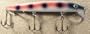 JLVLures JLV Shallow Suspending Minnow Spotted Bleeder : Husky Stickbait Lures Saltwater Freshwater Jerk Bass Smallmouth Steelhead Pike Muskie Salmon Trout Snook Striper Perch Whiper Snook Speckled Trevally, Mid- Depth Trolling Casting Hook Treble