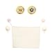 White Bath Toy Organizer Storage for Bathroom with The Strongest Suction Cups