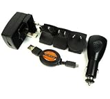 from UltimateAddons UltimateAddons Worldwide Travel Mains and Car Charging Kit compatible with The New Kindle 2011
