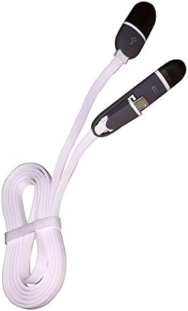 Lightning To USB Cable,COON 2 in 1 Micro 8-Pin Sync Data Charging Cord for Iphone SE 6 6s Plus 5 5s 5c, Ipad Air, Sumsung, HTC, Motorola, Nokia and Other Android Phones Tablet (2 Pack)