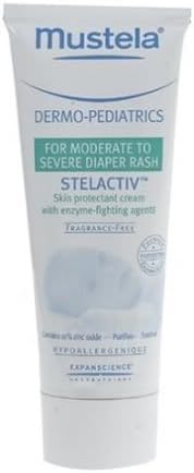 Baby / Child Mustela Dermo-Pediatrics, Stelactiv Diaper Rash Cream 2.9 Fl Oz (86 Ml) - Soothes Red Irritated Skin Infant