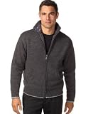 Club Room Sherpa Lined Full Zip Sweater