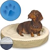 GelPedic Pet Bed (For dogs up to 25 lbs., Denim)