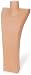 Paper Mache Jewelry Display Torso 15"-