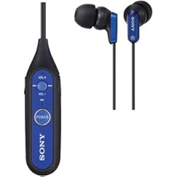 Sony DRBT100CX/BLU Ear Bud Style Stereo Bluetooth Headset